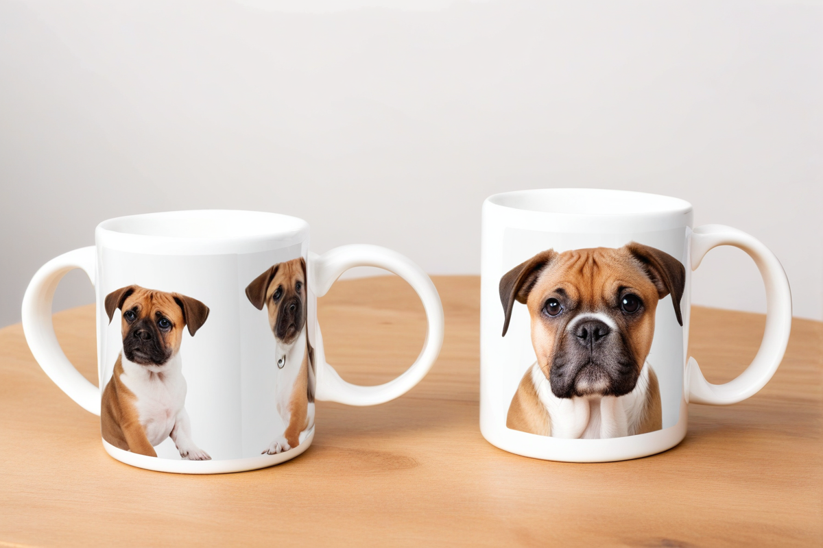 Custom custom pet photo mug - handcrafted DIY gift