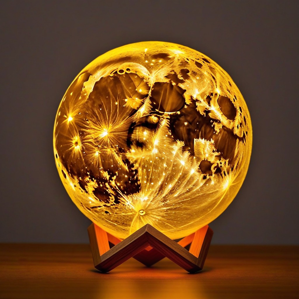 Custom Photo Moon Lamp