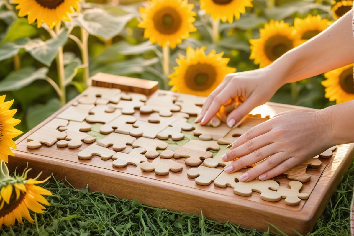 Custom Pet Name Puzzle - Gift presentation