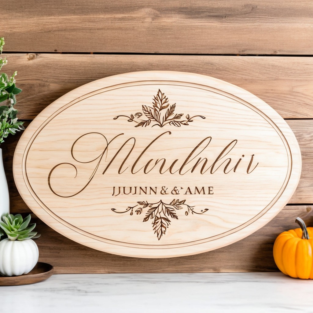 Personalized Family Name Sign