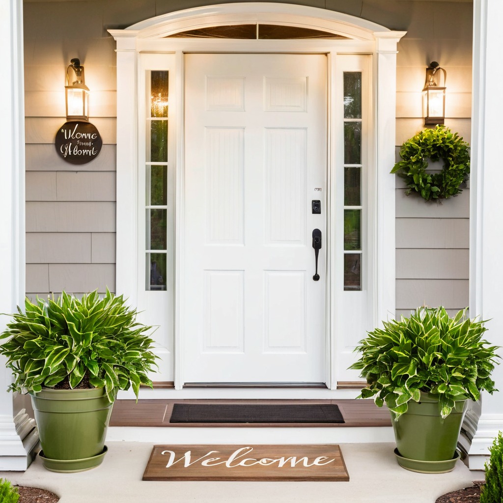 Personalized Family Name Sign - Scene 1